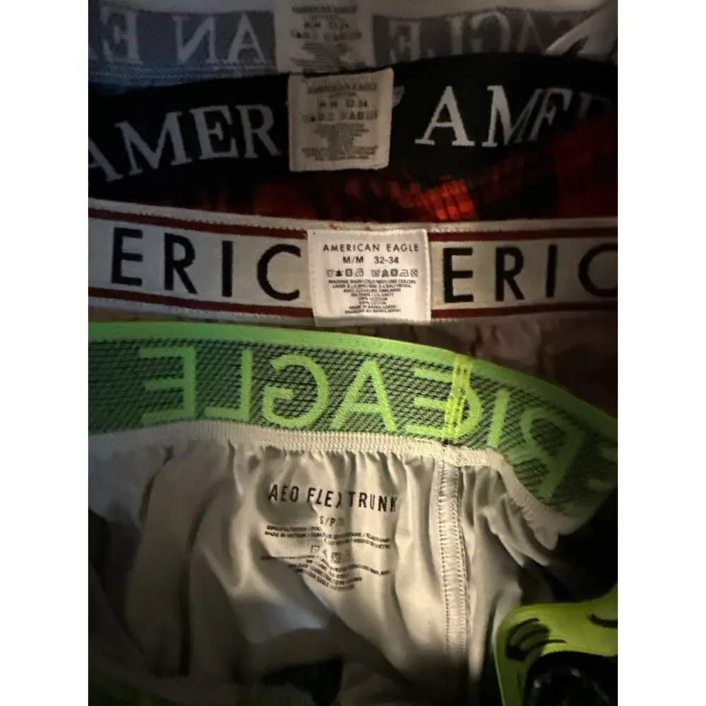 AMERICAN EAGLE boxers- bundle , size Medium